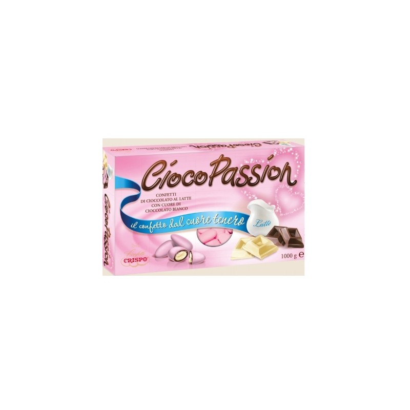 Confetti Cioco Passion Kg.1 Rosa