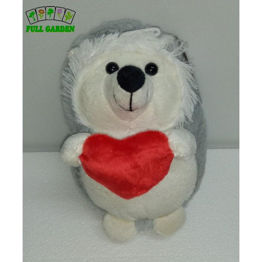 Peluche Porcospino Con Cuore 18 Cm